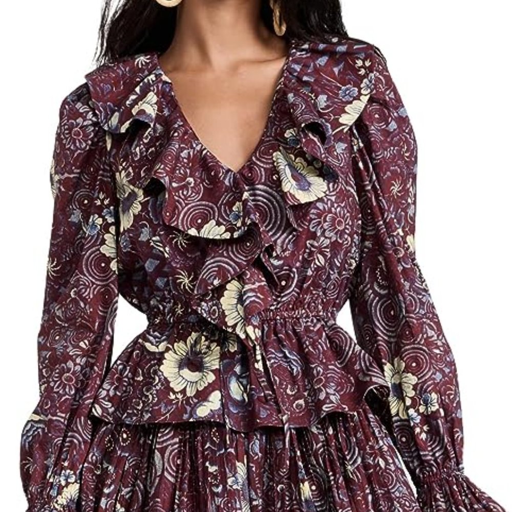 Ulla Johnson Lola Tiered Mini Dress